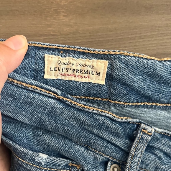 Levi’s 724 High Rise Straight Premium Jeans sz 30 - Picture 4 of 7